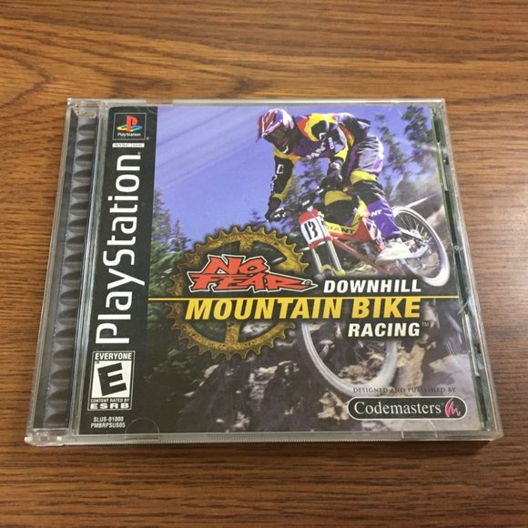 No Fear Downhill Mountain Bike Racing Sony PlayStation 1 - Picture 1 of 4
